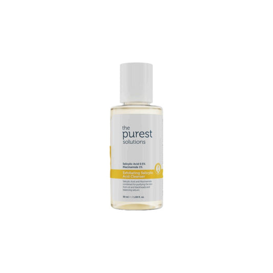 The purest solutions Exfoliating Salicylic Acid Cleanser 50ml - غسول حمض الساليسيليك المقشر من بيورست سوليوشنز 50 مل