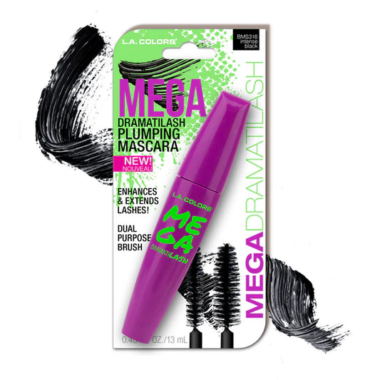 L.A.Colors Mega DramatiLash Mascara -مسكارا رموش