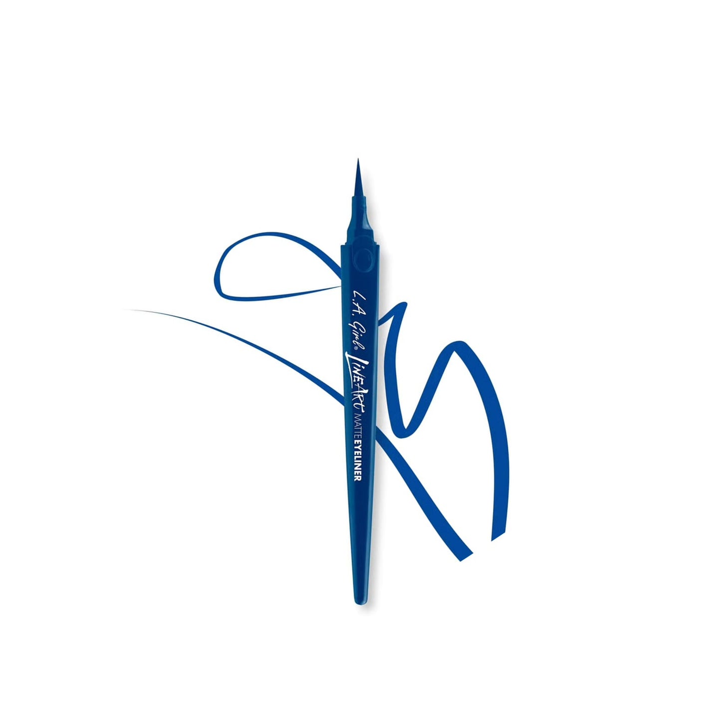 L.A.girl Line Art Matte Eyeliner - قلم تحديد العيون أزرق من لوس أنجلوس