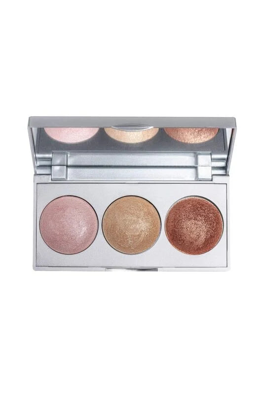 Golden Rose Strobing Highlighter Palette (High Impact Glow) - باليت أضاءة