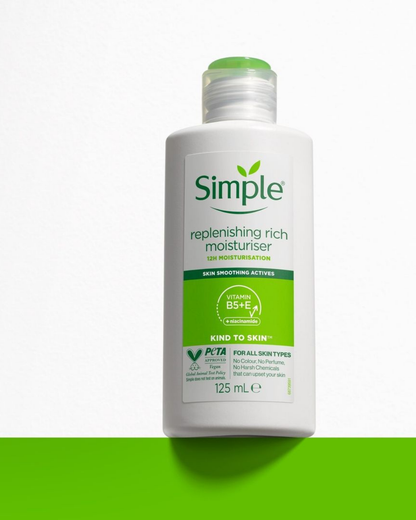 Simple replenishing rich moisturiser - سمبل مرطب مجدد غني للبشرة