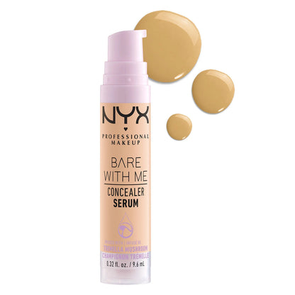 Nyx bare with me concealer serum - كونسيلر وسيروم خافي عيوب سائل من نيكس