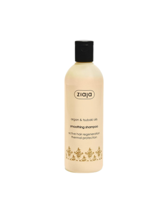 Ziaja Argan & Tsubaki Oils Smoothing Shampoo -شامبو التنعيم بزيوت الأرغان والتسوباكي.