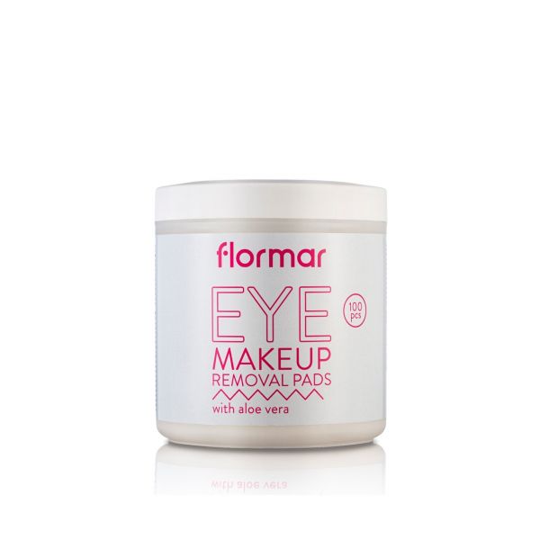 Flormar eye makeup removal pads - بادز أزالة مكياج العين