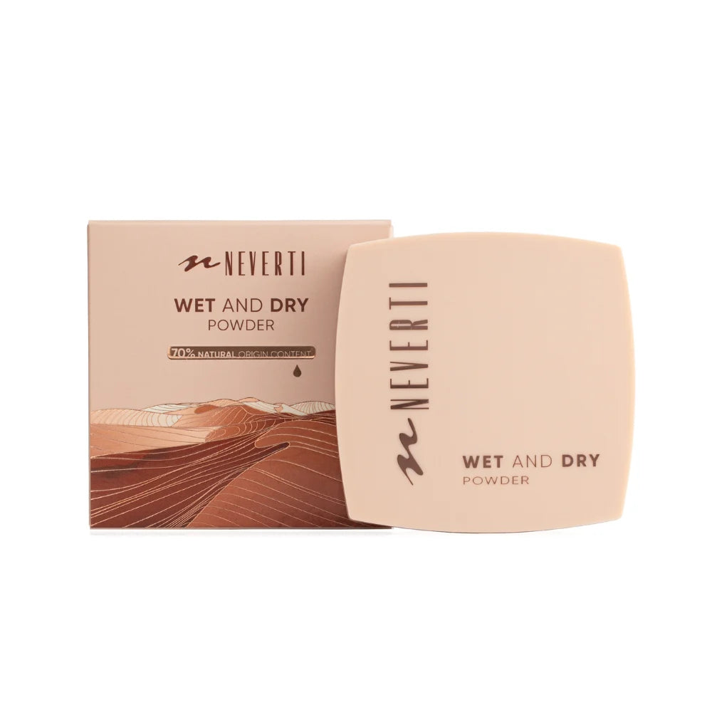 NEVERTI WET AND DRY POWDER - باودر جاف & رطب من نيفيرتي