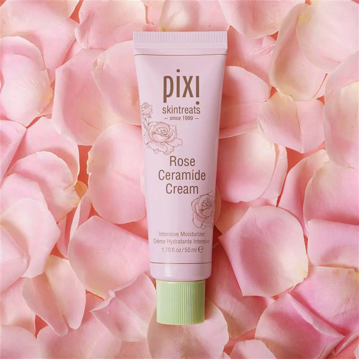 Pixi Skintreats Rose Ceramide Cream -كريم مرطب من بيكسي