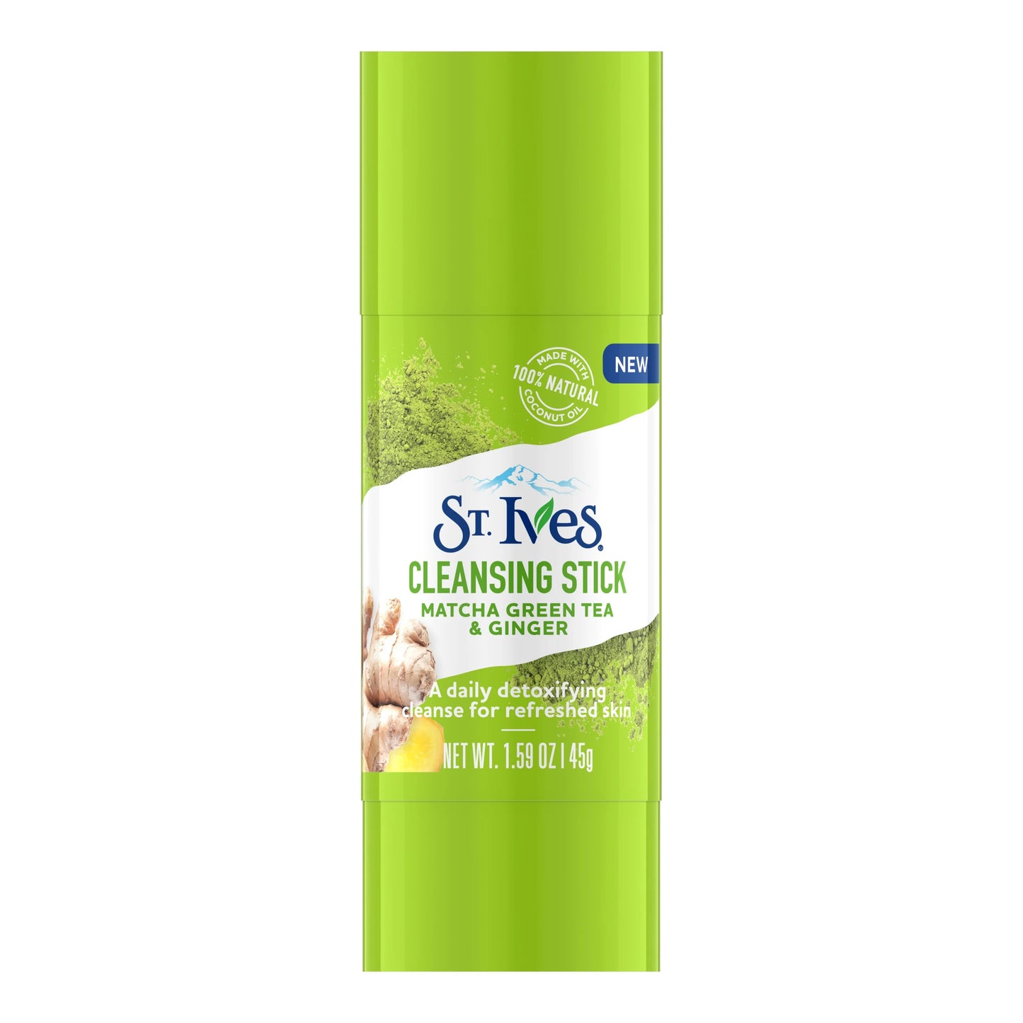 St.ives cleansing stick matcha green tea & ginger - ستيك منظف ماتشا وشاي أخضر وزنجبيل من ستايفز