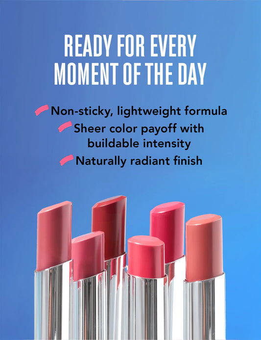 Flormar sheer up lip stick peachy glow 017 - قلم شفاه ستيك مرطب من فلورمار