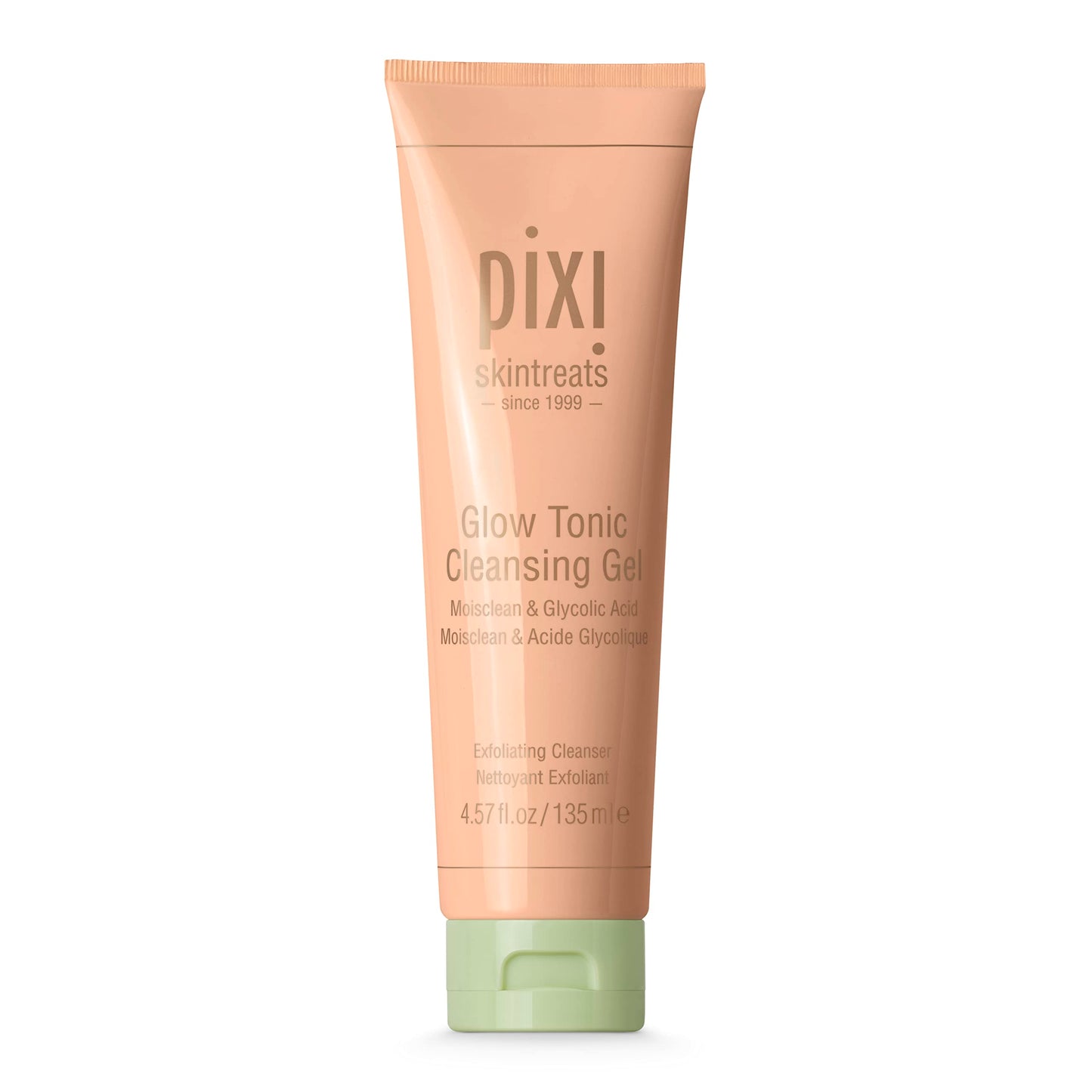 Pixi Skintreats Glow Tonic Cleansing Gel - غسول مرطب مقشر اصفر