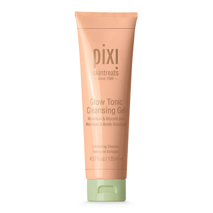 Pixi Skintreats Glow Tonic Cleansing Gel - غسول مرطب مقشر اصفر