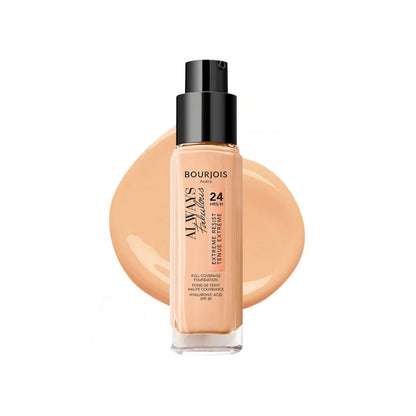 Bourjois full coverage foundation 24h - كريم أساس تغطية كاملة من برجواه