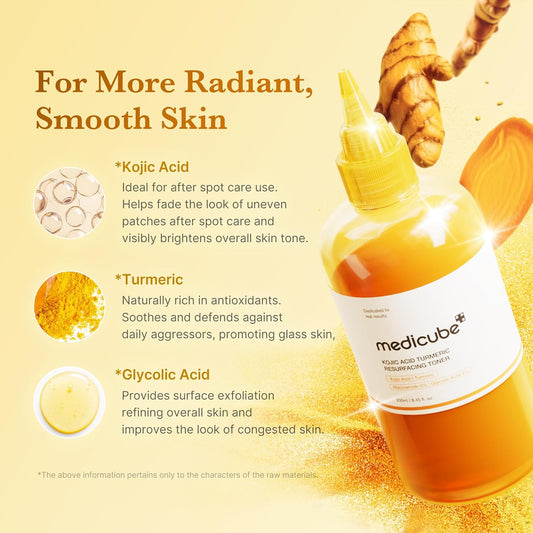 Medicube kojic acid toner-تونر من مدكيوب بالكوجك اسد