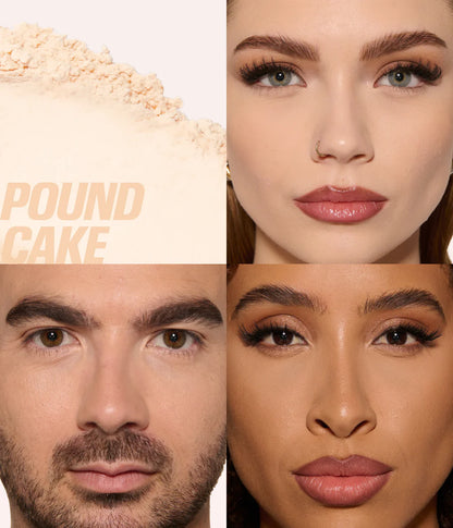 Huda beauty loose baking &  setting powder new viu- هدى بيوتي لوس باودر مثبت مكياج