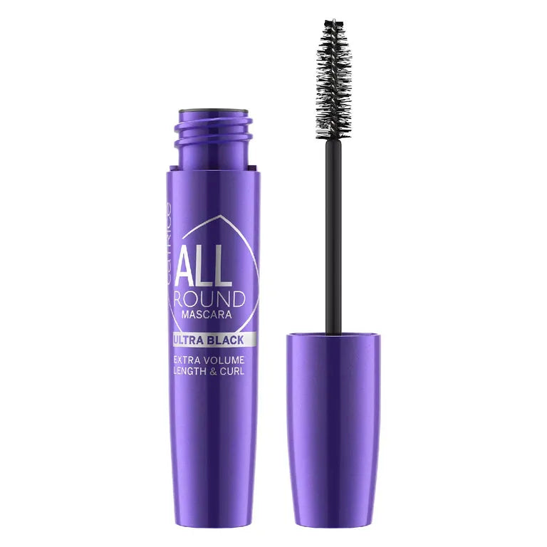 Catrice all round mascara ultra black - مسكارة سواد فاحم من كاتريس