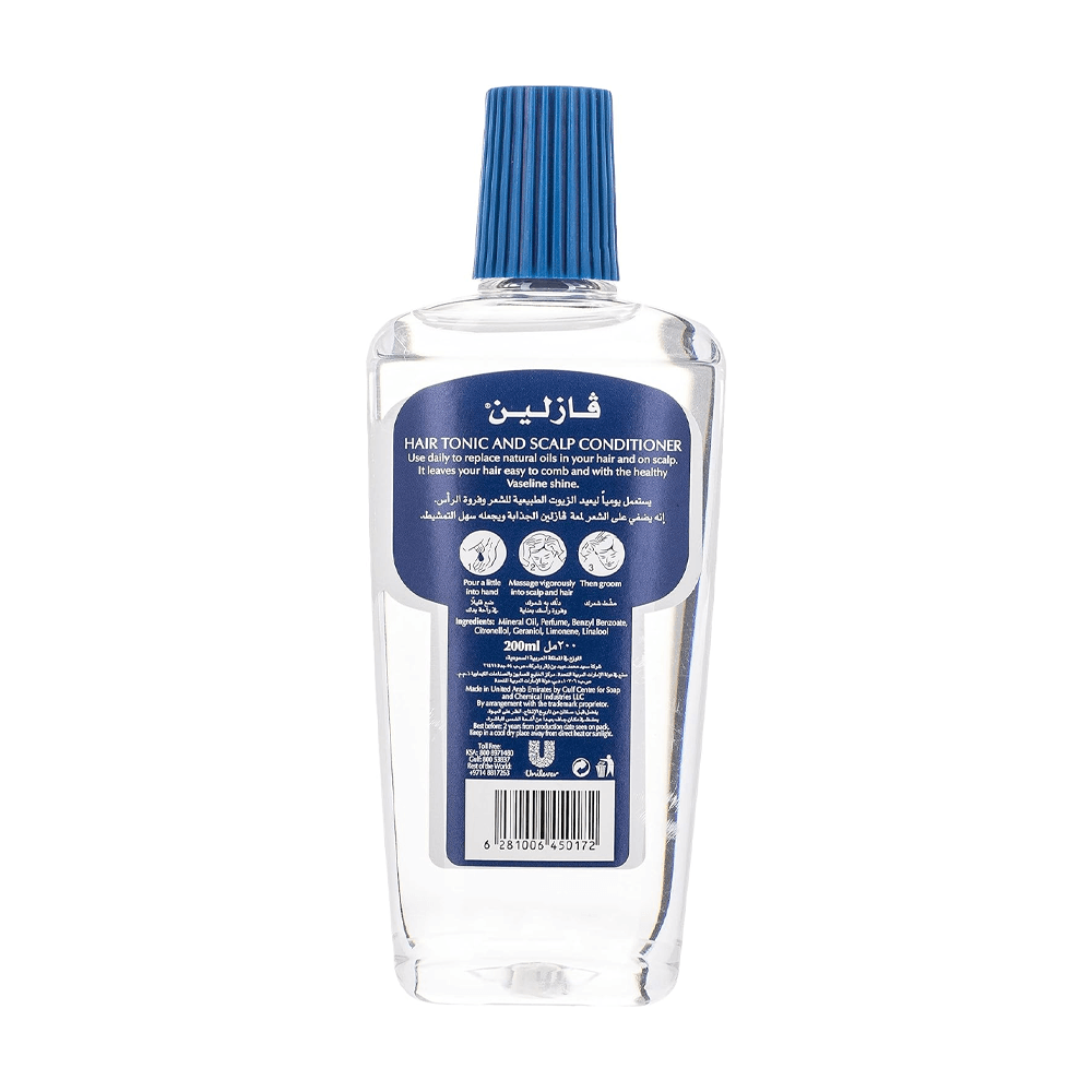 Vaseline hair tonic and scalp condioner - زيت الشعر تونك