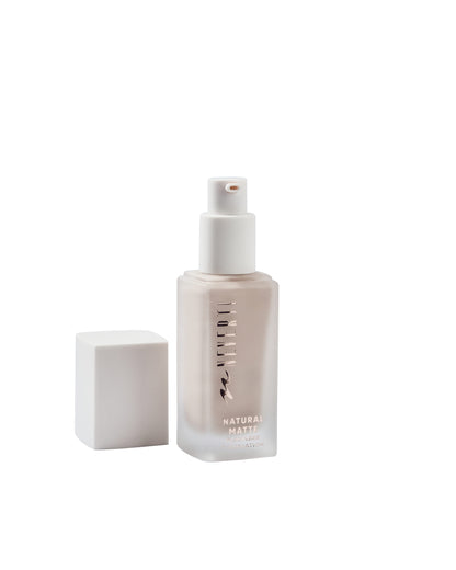 NEVERTI NATURAL MATTE FLAWLESS FOUNDATION - نيفيرتي كريم اساس مات
