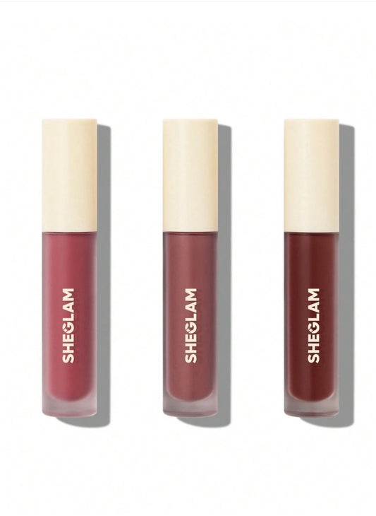 Sheglam Matte Allure Mini Liquid Lipstick Set - مجموعة أحمر شفاه غير لامع
