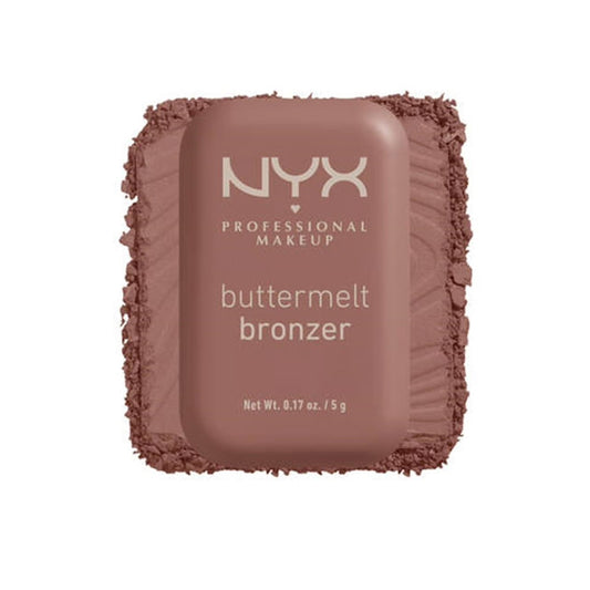 Nyx buttermelt bronzer 5g - لوحة برونزر بودرة مضغوطة من نيكس