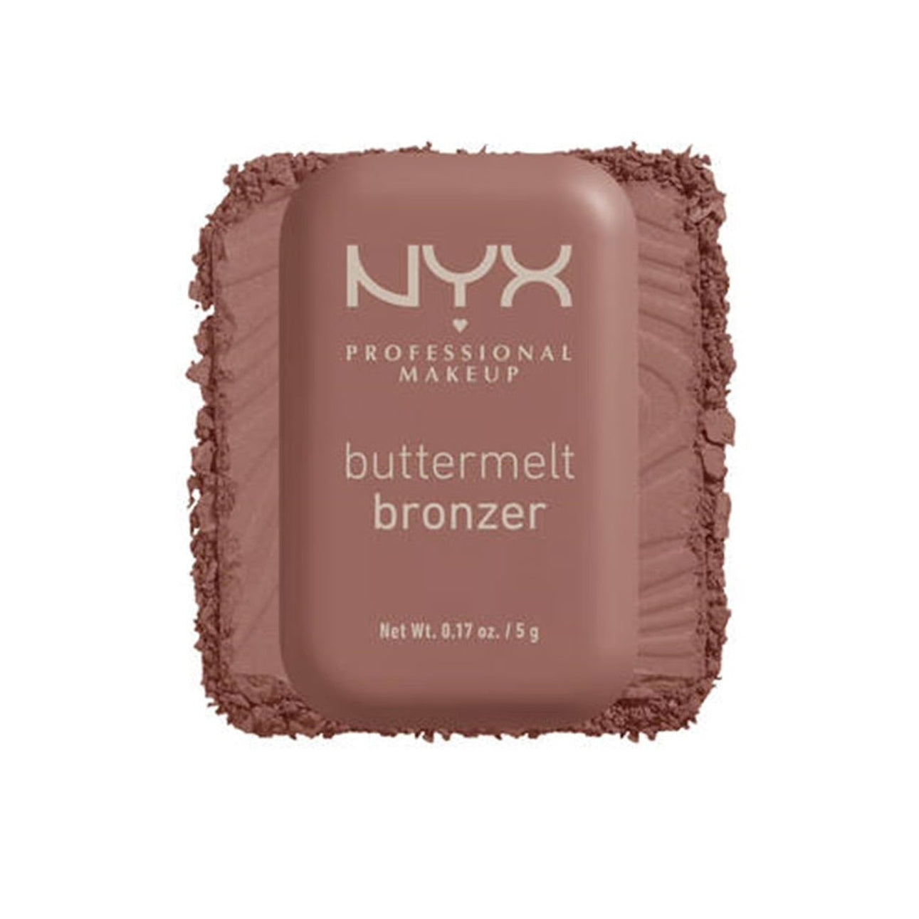 Nyx buttermelt bronzer 5g - لوحة برونزر  بودرة مضغوطة من نيكس