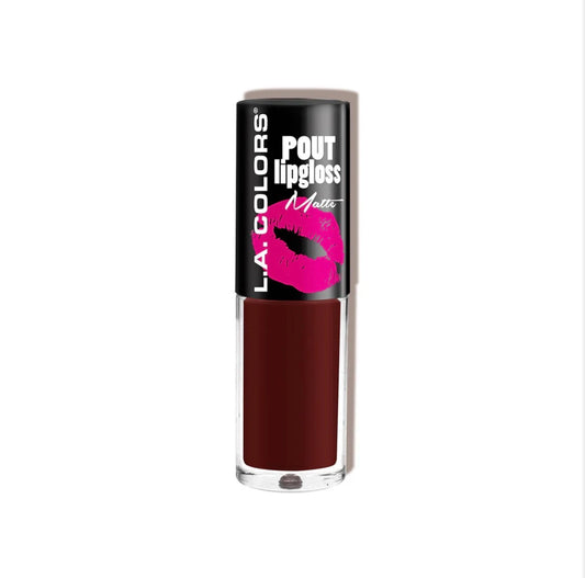 L.A. COLORS Pout Lipgloss Matte -ملمع شفاه سائل