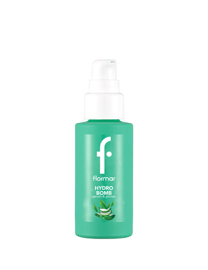 Flormar hydro bomb serum & primer - سيروم وبرايمر بشاي وصبار من فلورمار