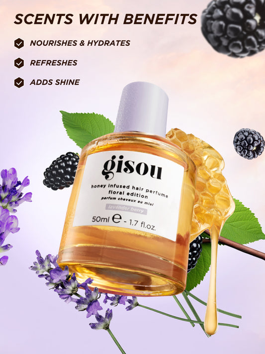 Gisou honey infused hair perfume floral edition - عطر الشعر من جيسو