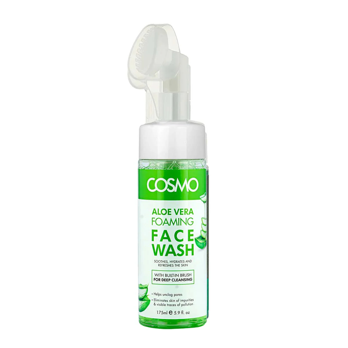 Cosmo Aloe Vera Foaming Face Wash - غسول الوجه الرغوي بالصبار من كوزمو