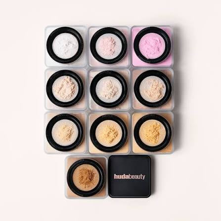 Huda beauty loose baking &  setting powder new viu- هدى بيوتي لوس باودر مثبت مكياج