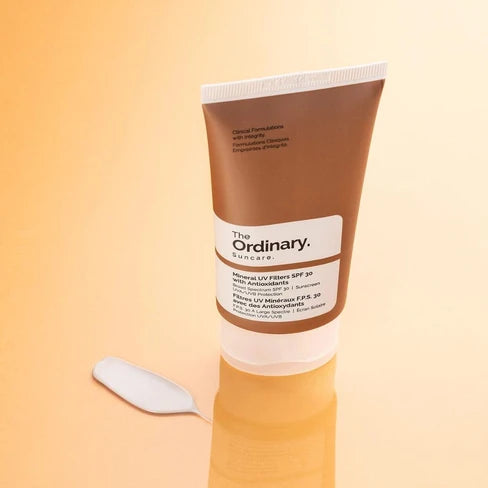 The ordinary suncreen mineral uv filters spf 30 -واقي الشمس ذا اوردنري