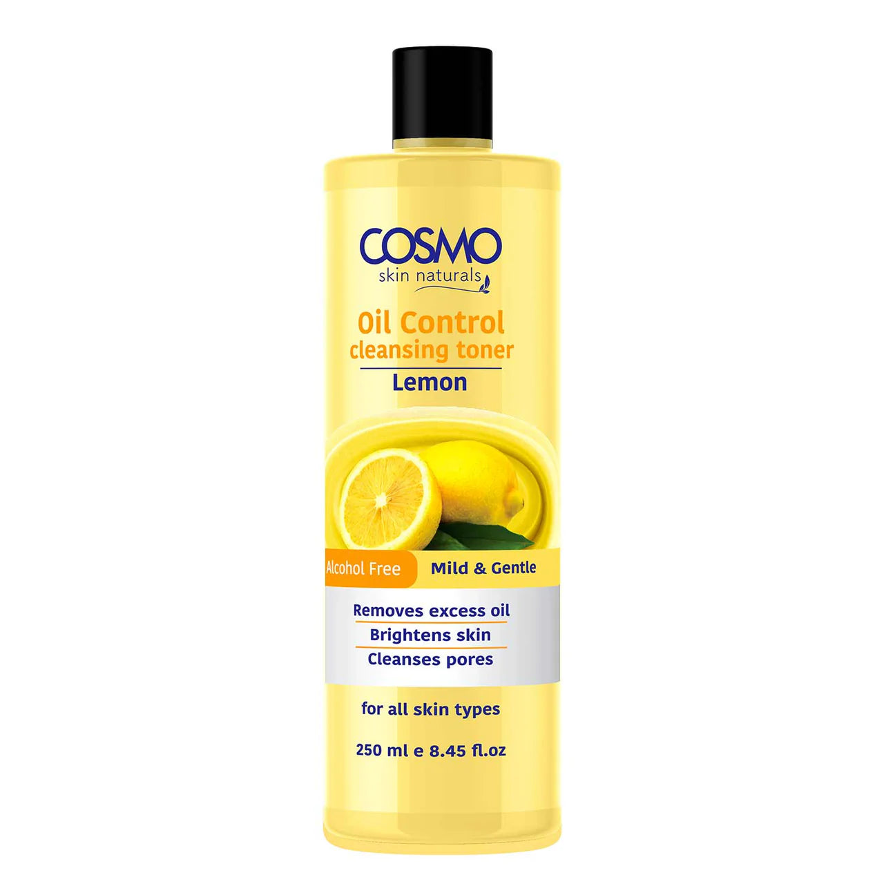 Cosmo lemon oil control cleansing toner - تونر منظف ومتحكم بالزيوت بالليمون من كوزمو