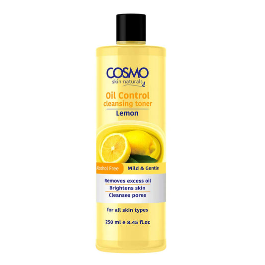 Cosmo lemon oil control cleansing toner - تونر تحكم بدهون البشرة من كوزمو
