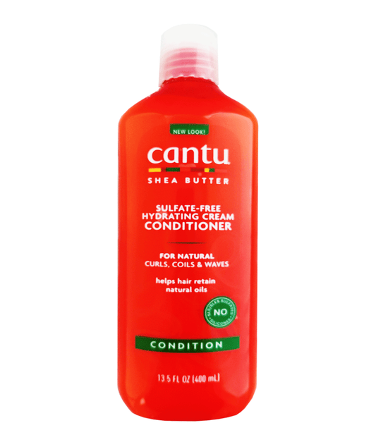 Cantu shea butter hydrating cream conditioner 400ml - بلسم كانتو الكريمي المرطب بزبدة الشيا سعة 400 مل