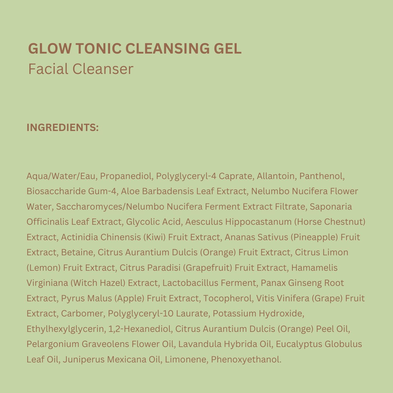 Pixi Skintreats Glow Tonic Cleansing Gel - غسول مرطب مقشر اصفر