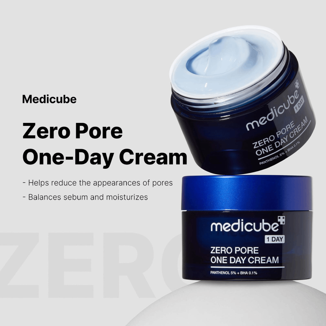 Medicube zero one day cream- كريم مرطب من مدكيوب
