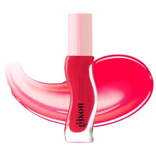 Gisou infused lip oil gloss strawberry sorbet - كلوس الشفاه لامع من جيسو بنكهة فراولة