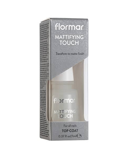 Flormar mattifying touch top coat for all nails