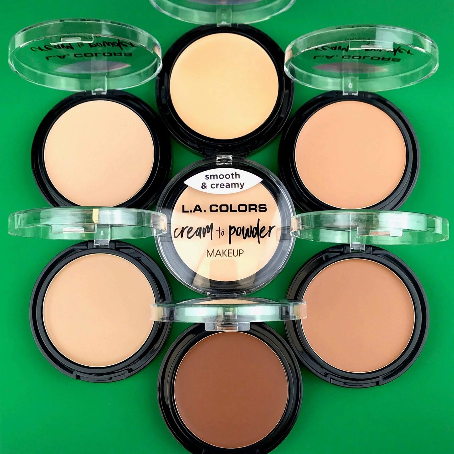 L.A.Colors Cream to Powder Makeup - باودر مضغوط