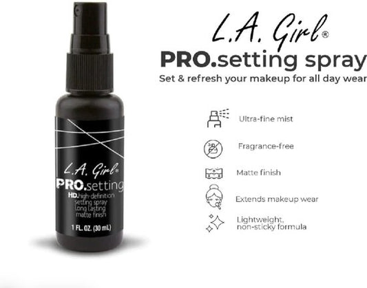 L.A.Girl PRO.setting HD High-Definition Setting Spray - بخاخ مثبت مكياج