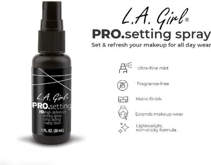 L.A.Girl PRO.setting HD High-Definition Setting Spray - بخاخ مثبت مكياج