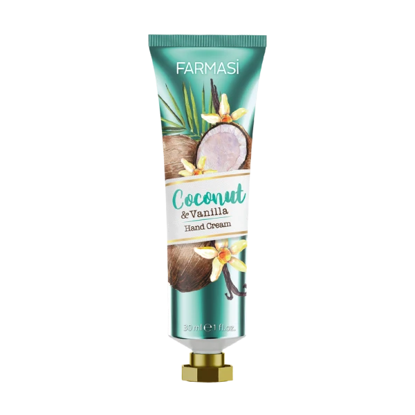 Farmasi Coconut & Vanilla  hand cream - مرطب يد بجوز الهند والفانيلا