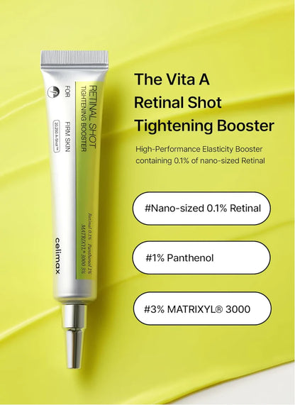Celimax retinol shot tightening booster for firm skin - كريم ريتنول المعزز