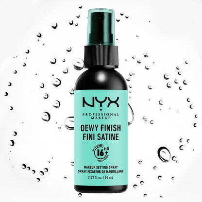 Nyx makeup setting spray dewy finish - بخاخ تثبيت المكياج لفترات من نيكس