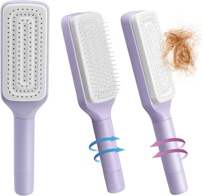 To be beauty Self-Cleaning Hair Brush -فرشاه شعر ذاتية التنظيف