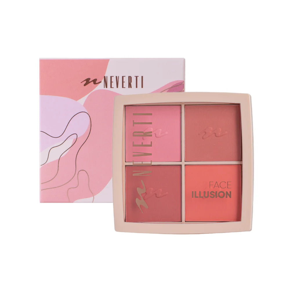 NEVERTI BLUSH PALETTE - باليت بلشر من نيفيرتي