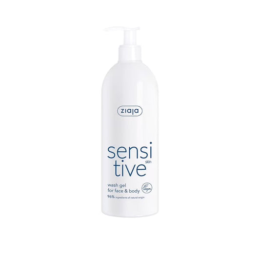 Ziaja Sensitive Skin Wash Gel for Face & Body - غسول جسم ووجه من للبشرة الحساسة