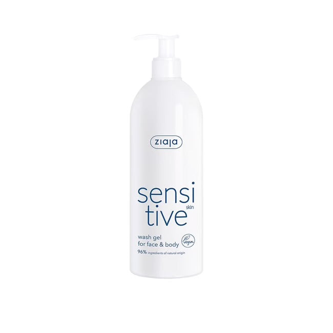 Ziaja Sensitive Skin Wash Gel for Face & Body - غسول جسم ووجه من للبشرة الحساسة