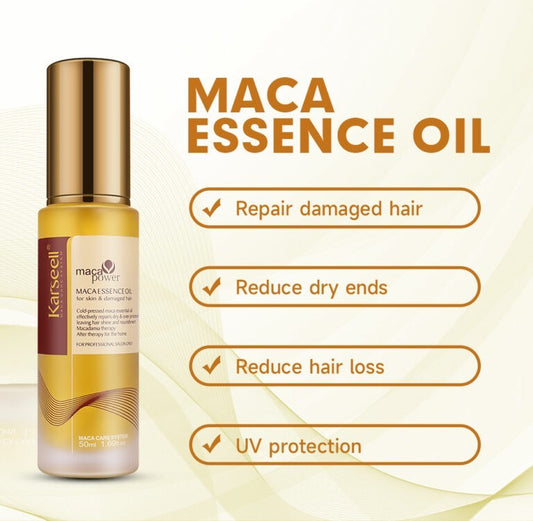 Karseell Maca Essence Oil -زيت معالج للشعر الجاف من كارسيل