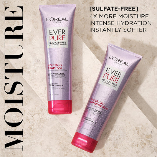 L’oreal ever pure moisture shampoo 250ml- شامبو مرطب وواقي من الحرارة