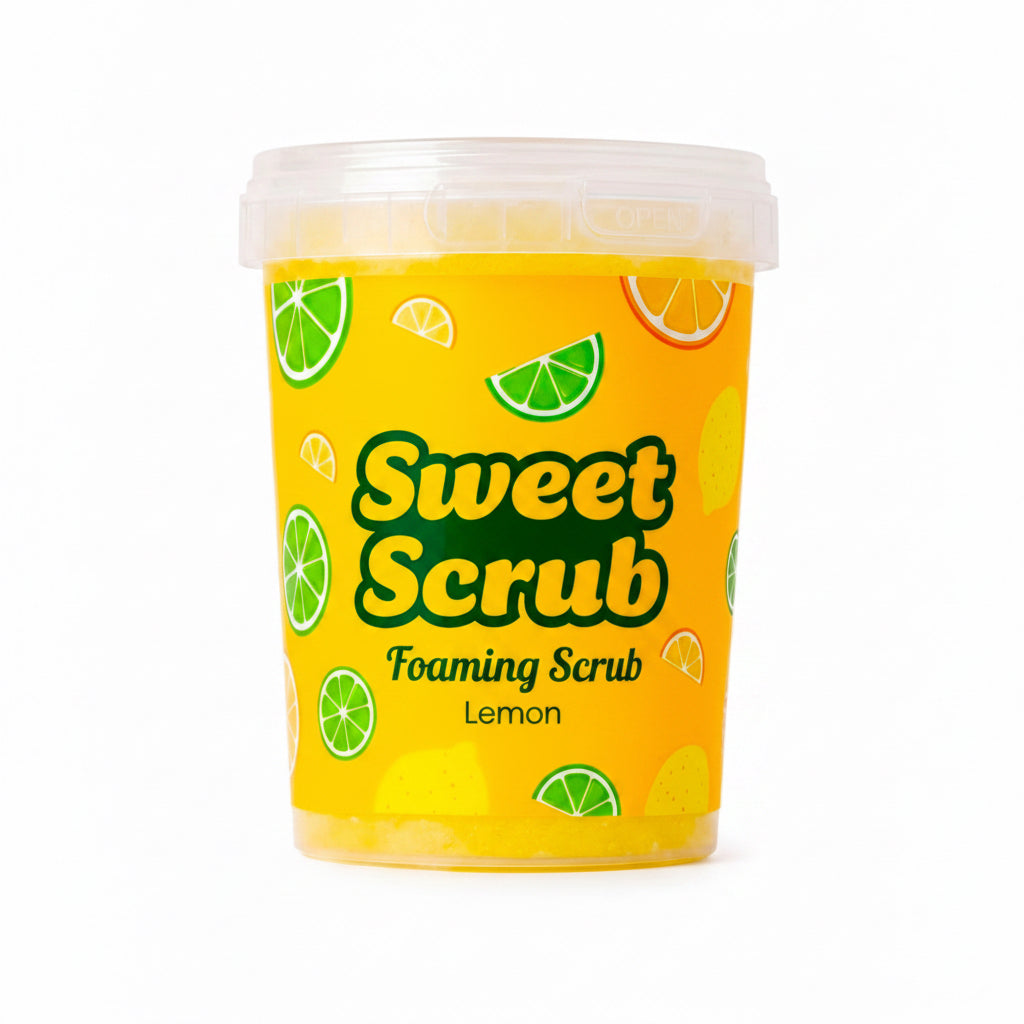 SWEET SCRUB LEMON FOAMING SCRUB 500g - سكراب الليمون من سويت سكراب