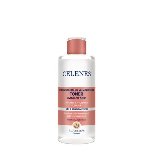 Celenes Cloudberry Soothing & Moisturizing Toner 200ml - تونر سيليينز كلاود بيري لتهدئة وترطيب البشرة 200 مل